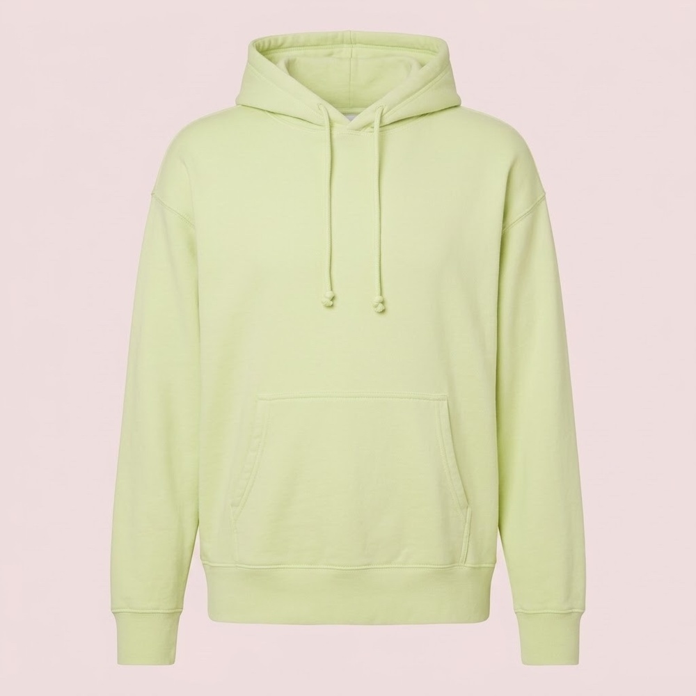 Aritzia Lime Green Tna Cozy Fleece Hoodie